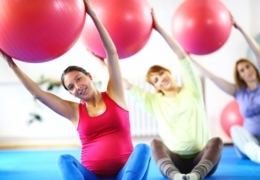 Pre-natal fitness classes for moms-to-be in Vancouver