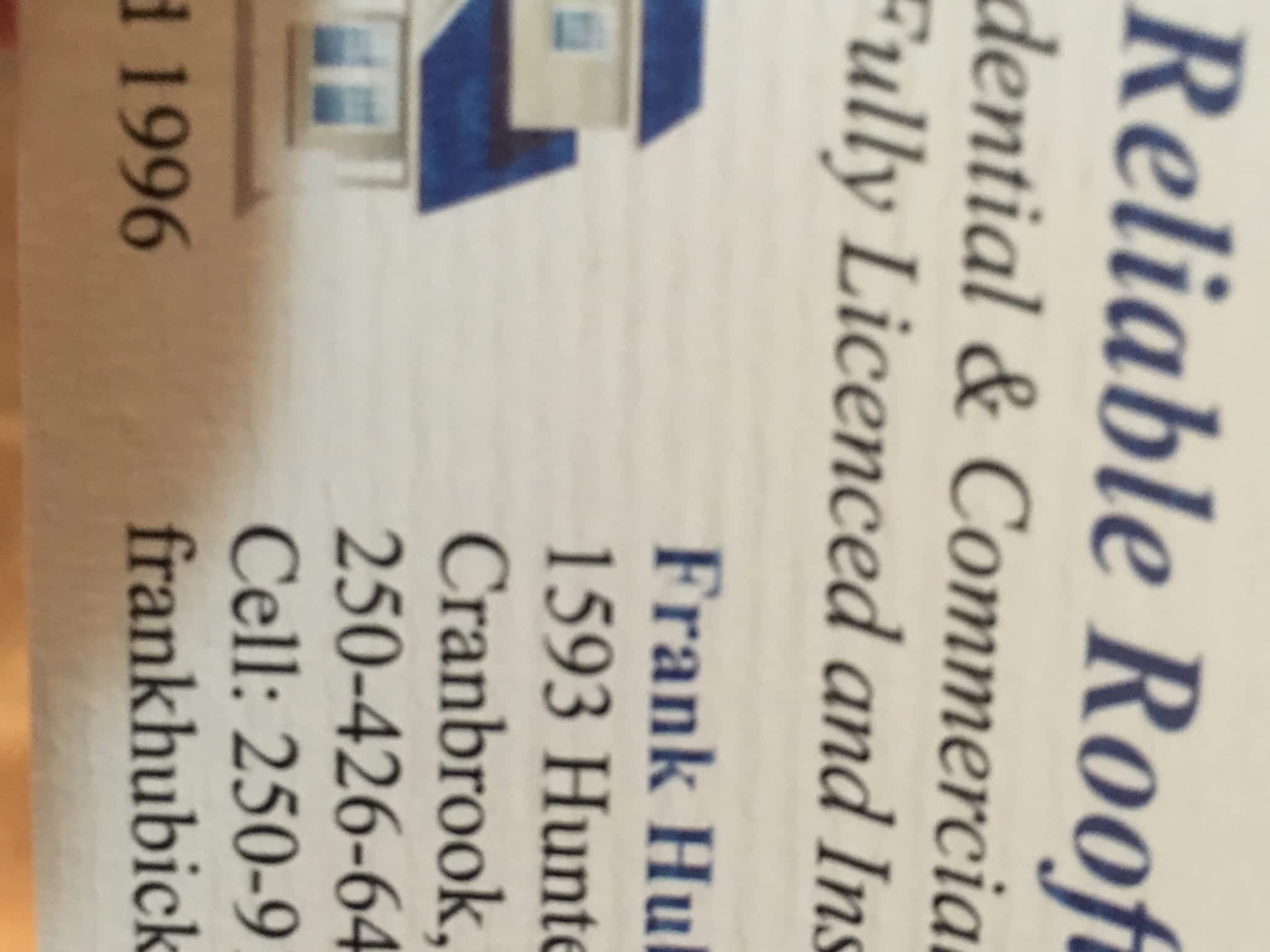 photo Reliable Roofing