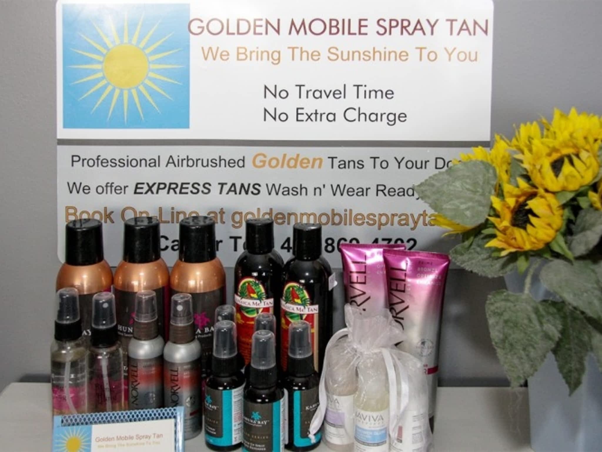 photo Golden Mobile Spray Tan