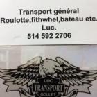 L Goulet Transport - Transport de bateau