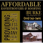 Affordable Roofing, Eavestrough, and Siding - Logo