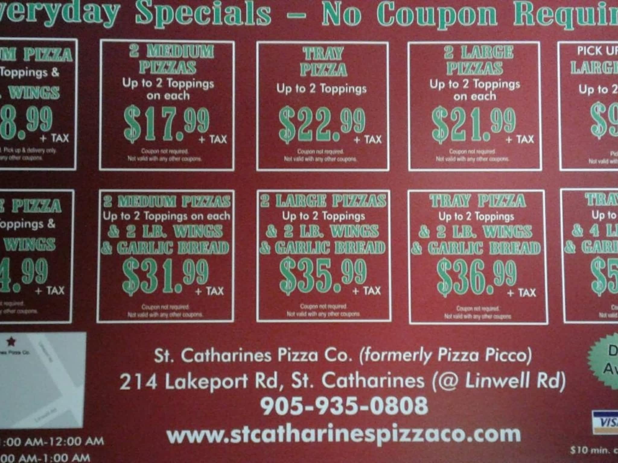 photo St Catharines Pizza Company