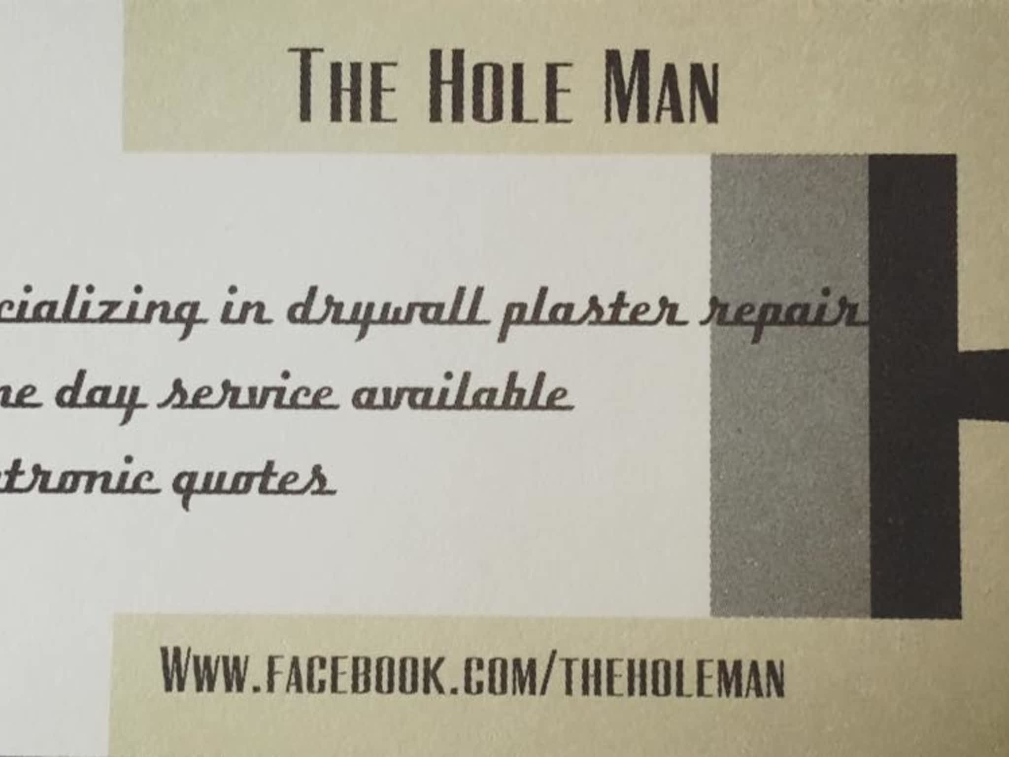 photo The Hole Man Drywall Contracting
