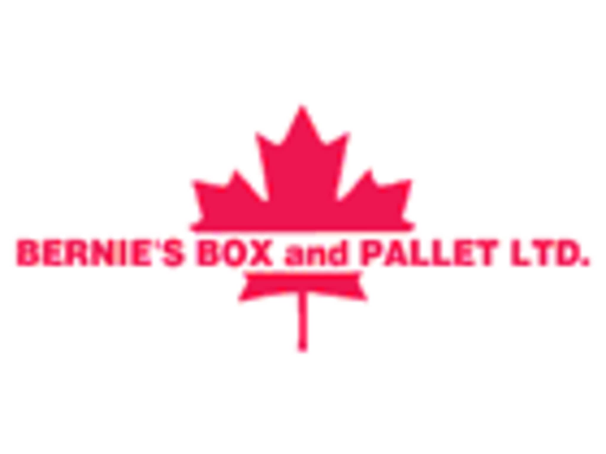 photo Bernie's Box & Pallet Ltd