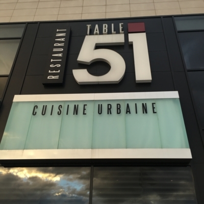 Table 51 - Restaurants