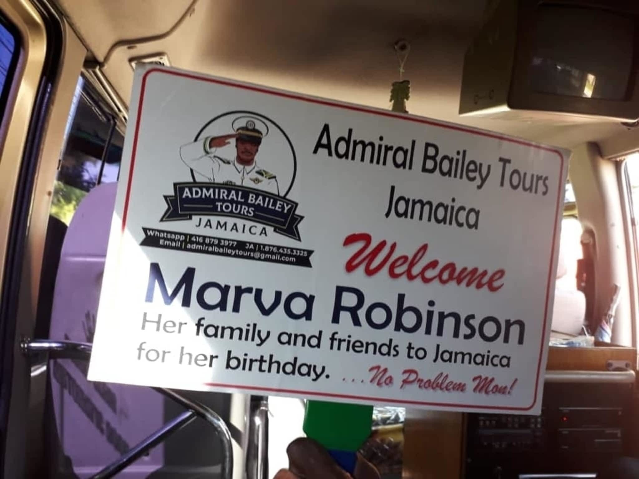 photo Admiral Bailey Tours Jamaica