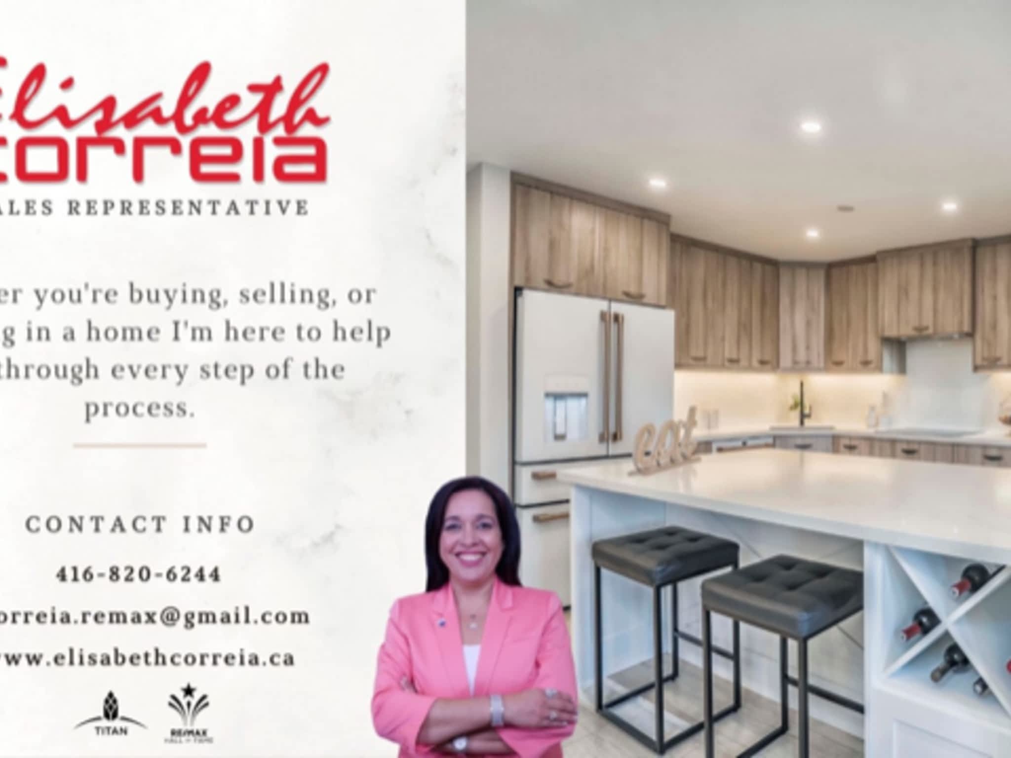 photo Elisabeth Correia - Re/Max West Realty Inc., Bro kerage