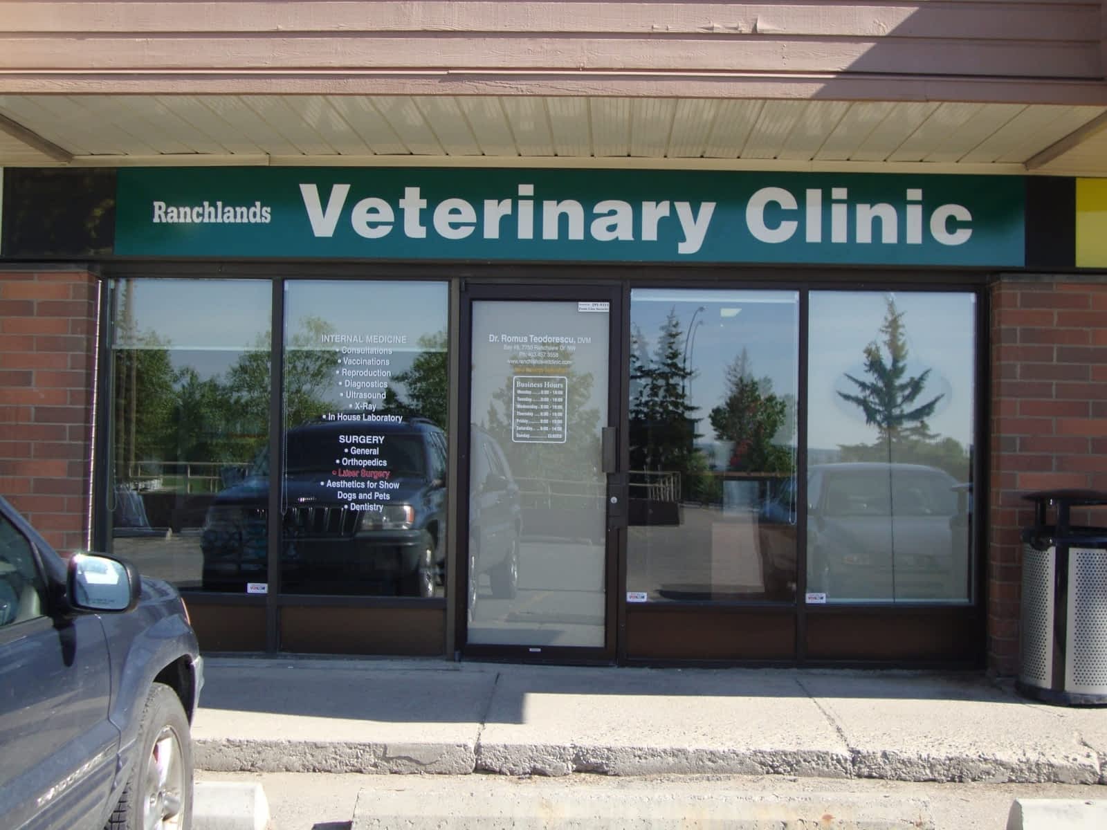 Ranchland Veterinary Clinic - Opening Hours - 8-7750 Ranchview Dr NW,  Calgary, AB
