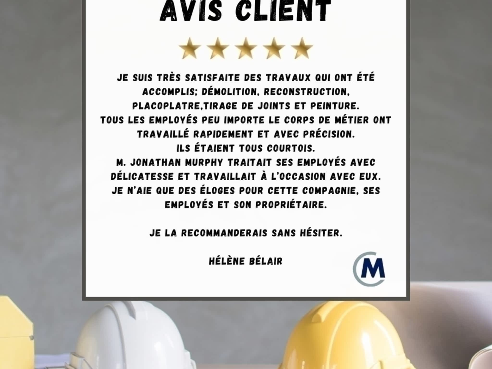 photo Construction Murphy Inc