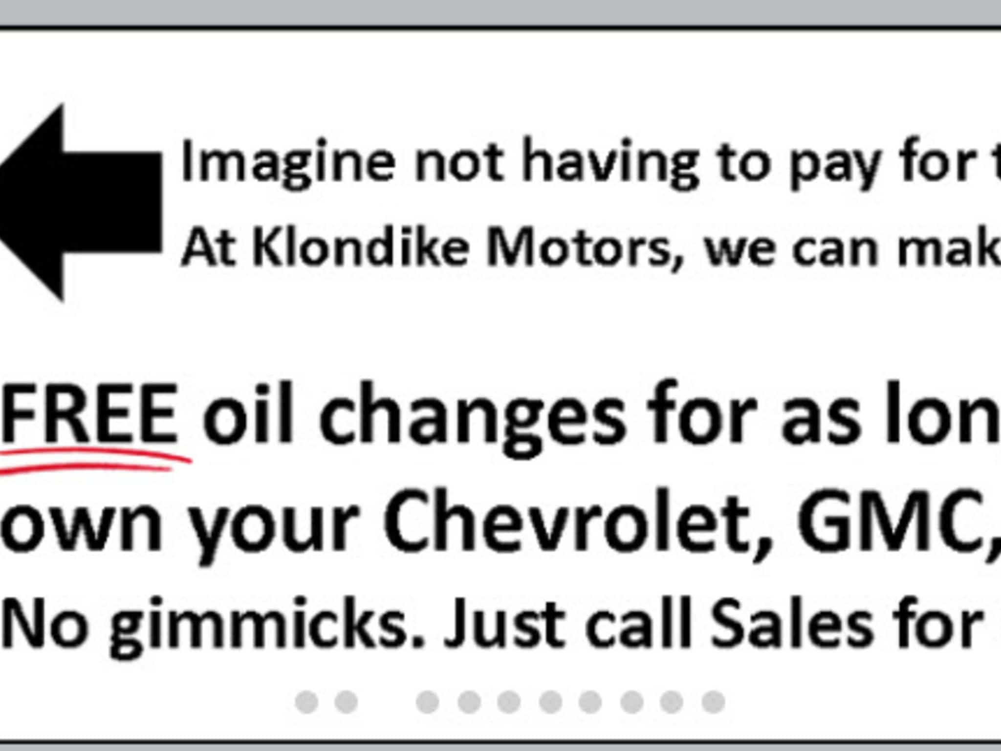 photo Klondike Motors Inc