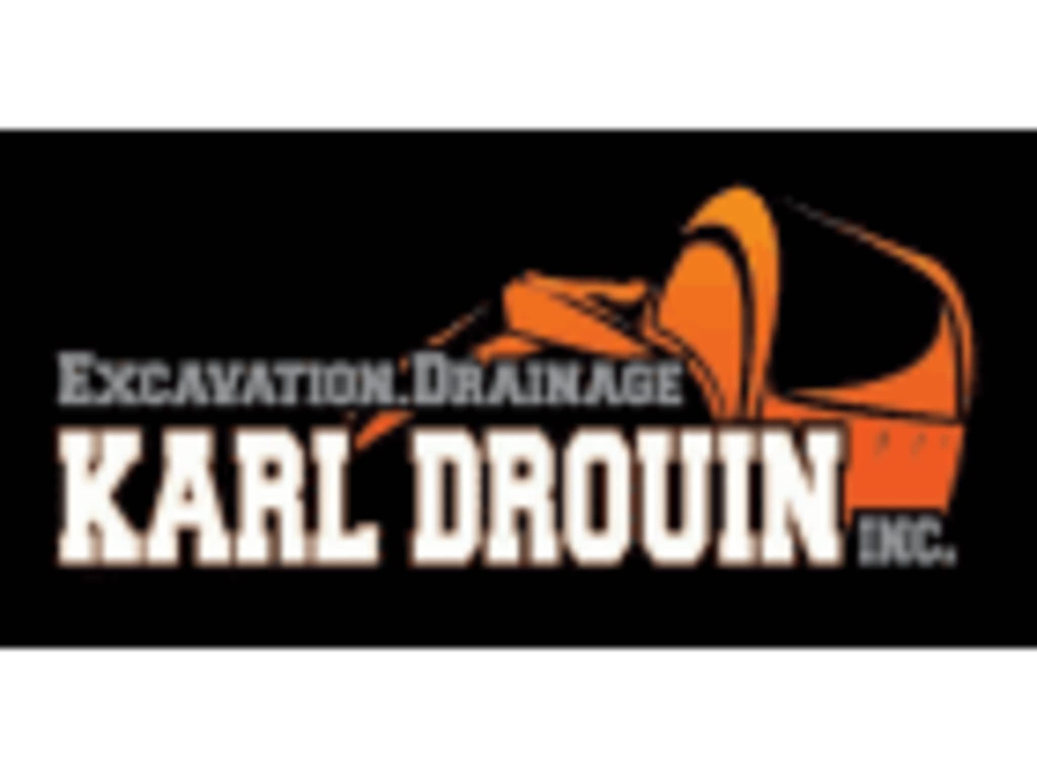 photo Excavation drainage Karl Drouin Inc