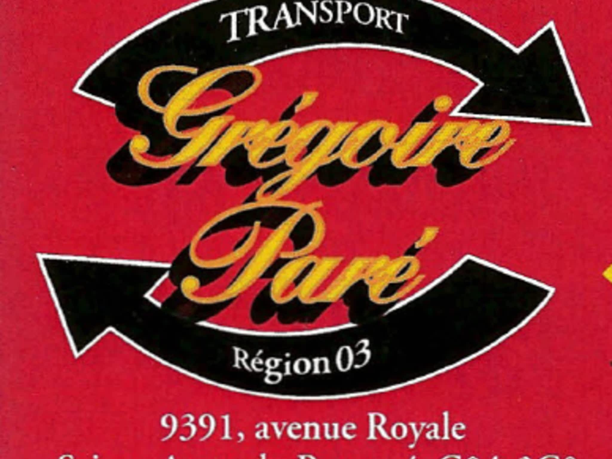 photo Transport Grégoire Paré Inc
