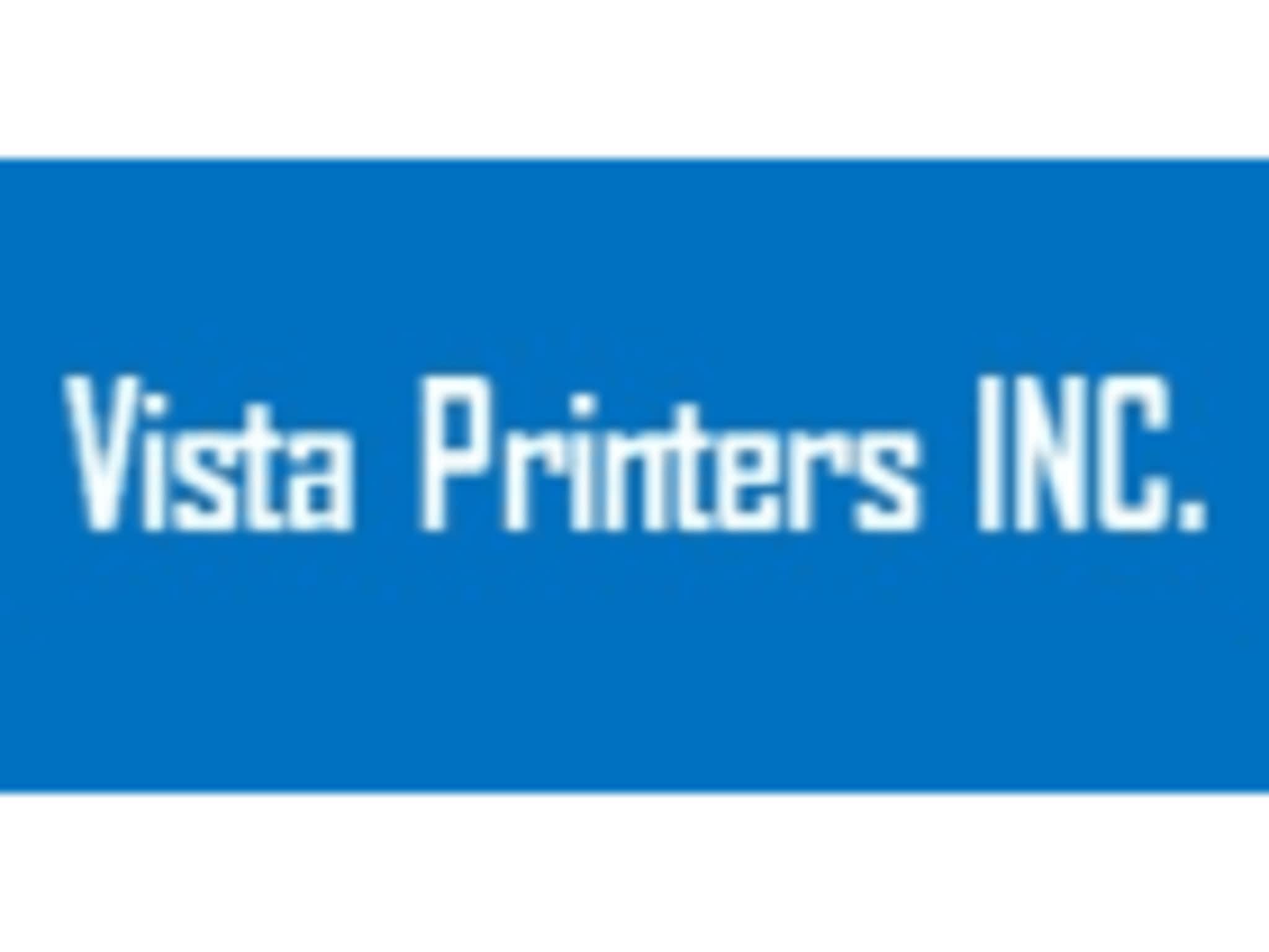 photo Vista Printers Inc