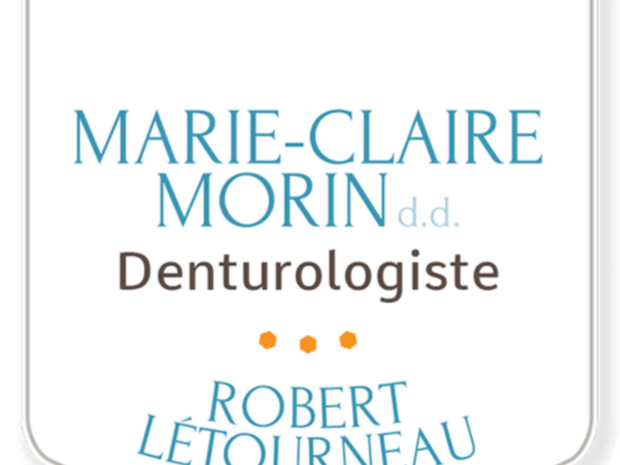 photo Marie-Claire Morin Denturologiste -continuité de Robert Létourneau- Charlesbourg