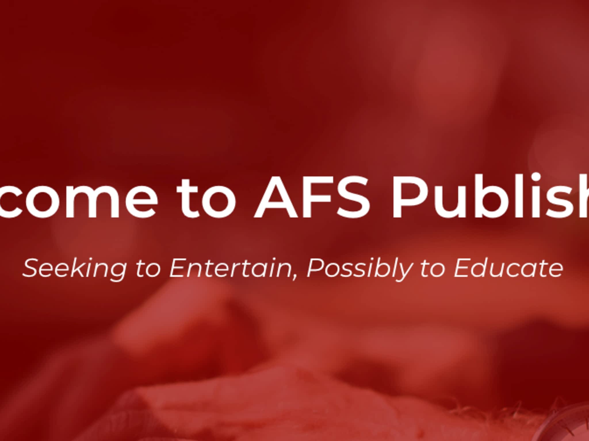 photo AFS Publishing