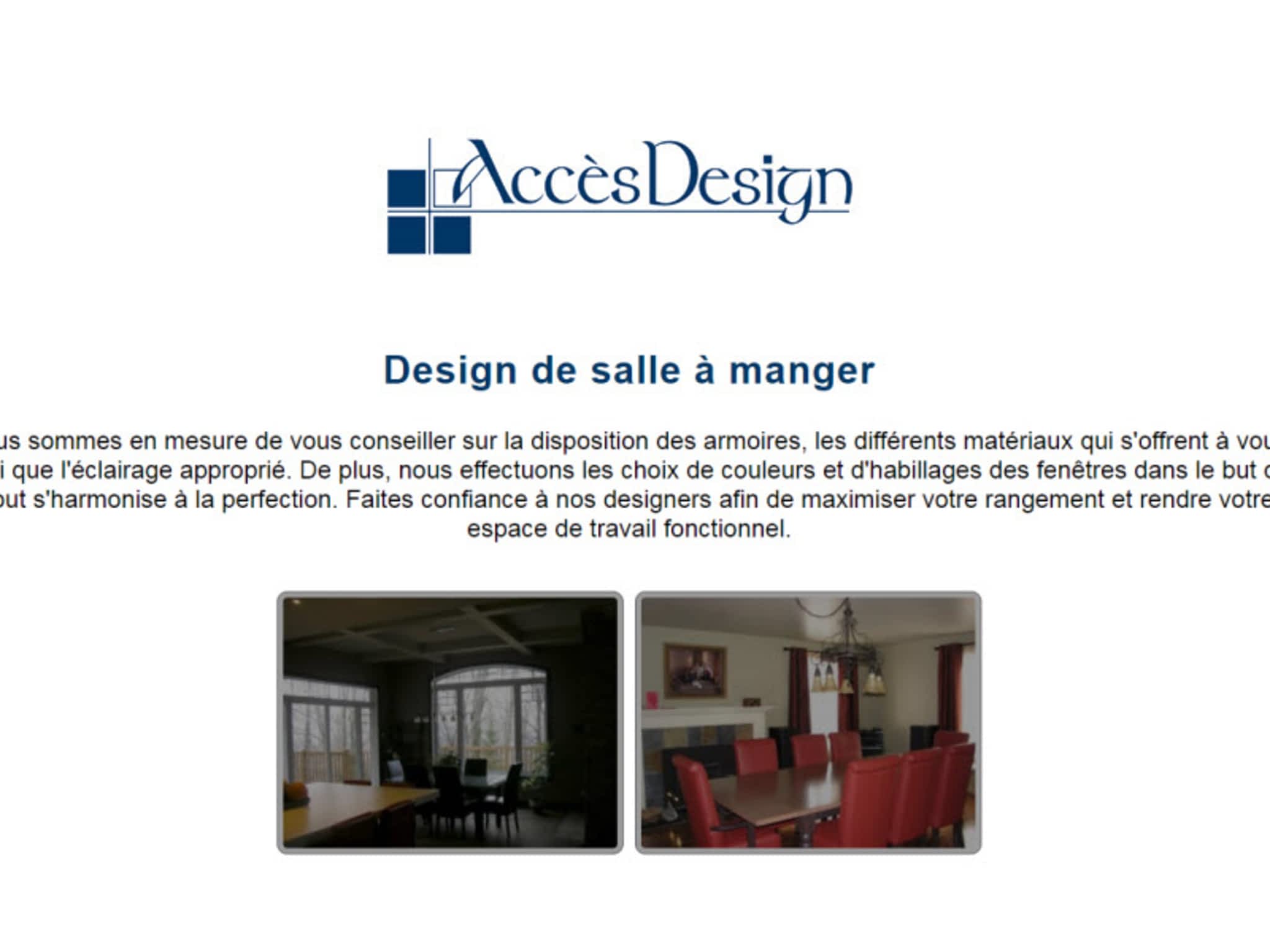photo Accès Design