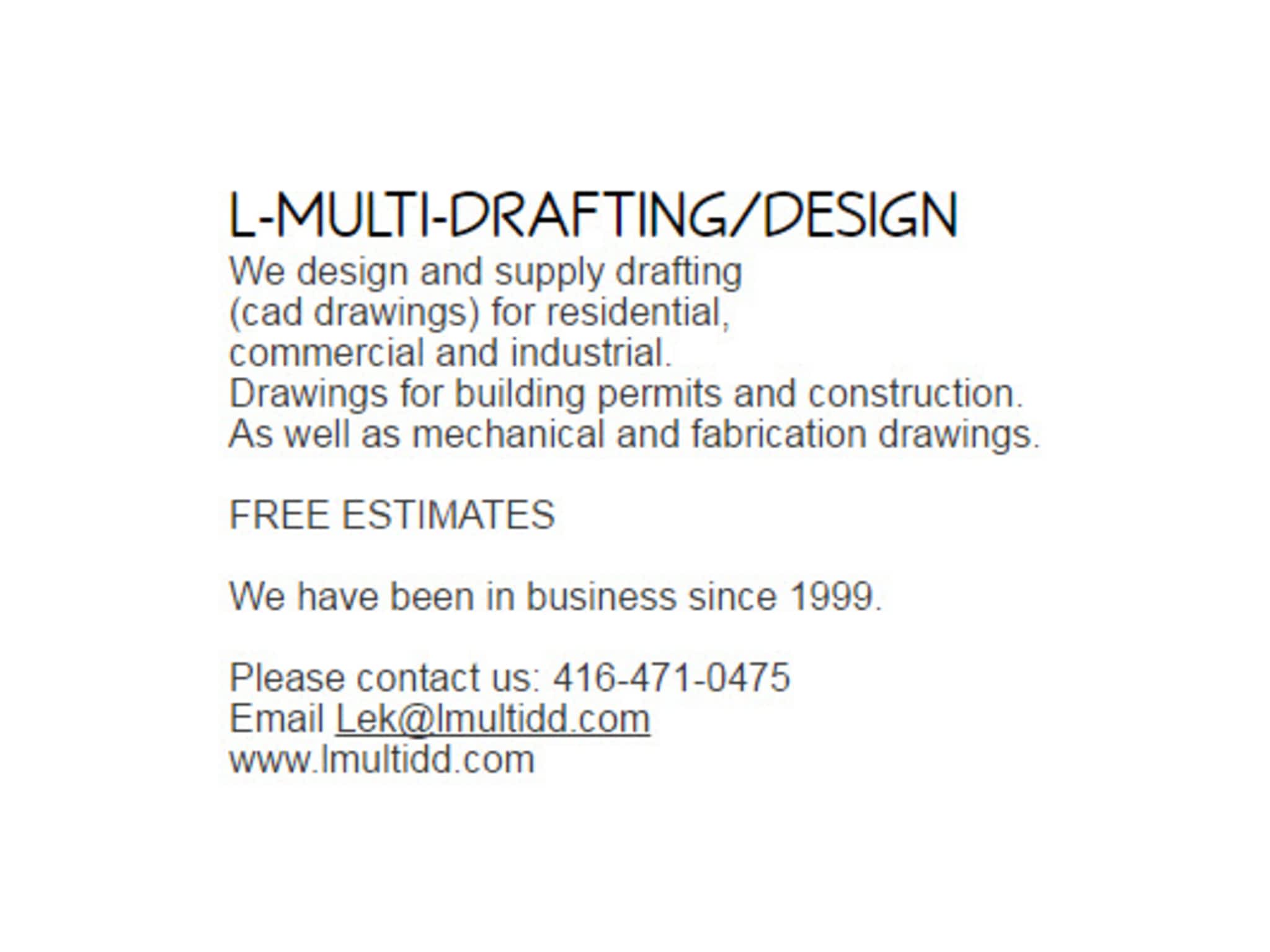 photo L-Multi Drafting/Design