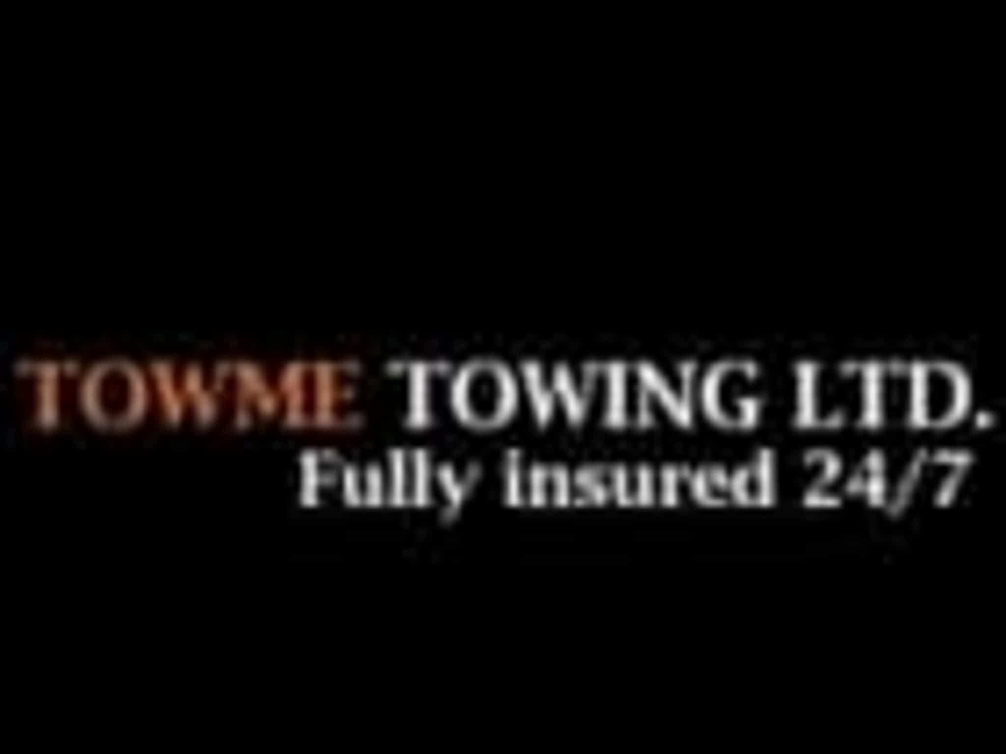 photo Towme Towing Services Ltd