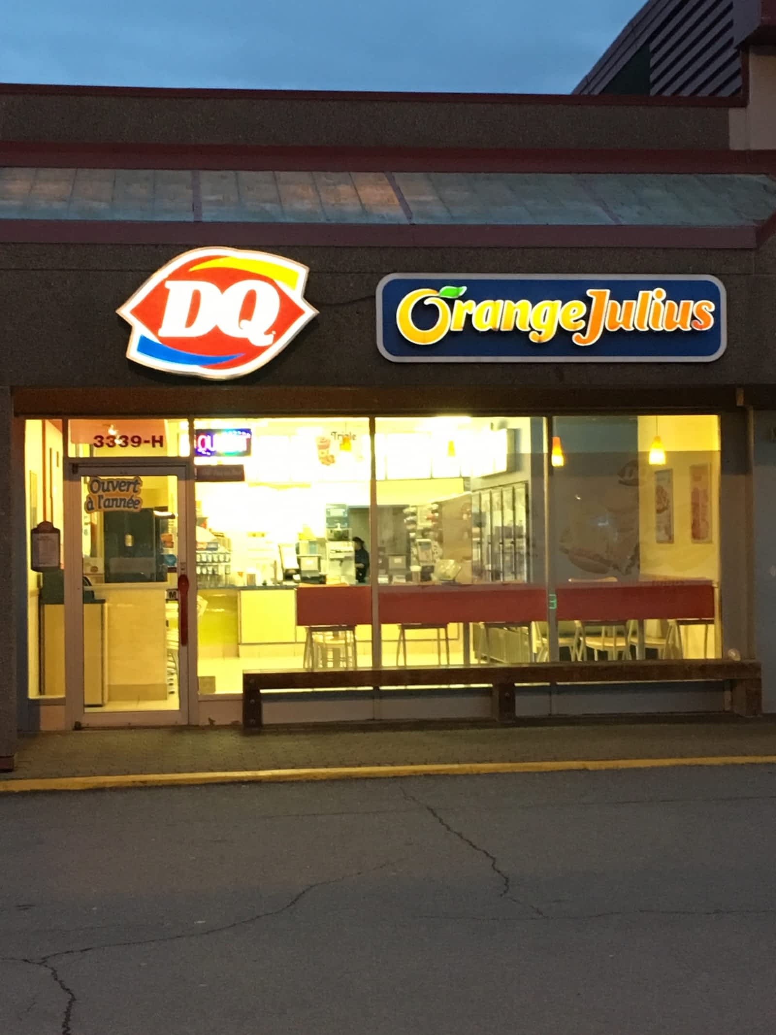 co branding orange julius dairy queen