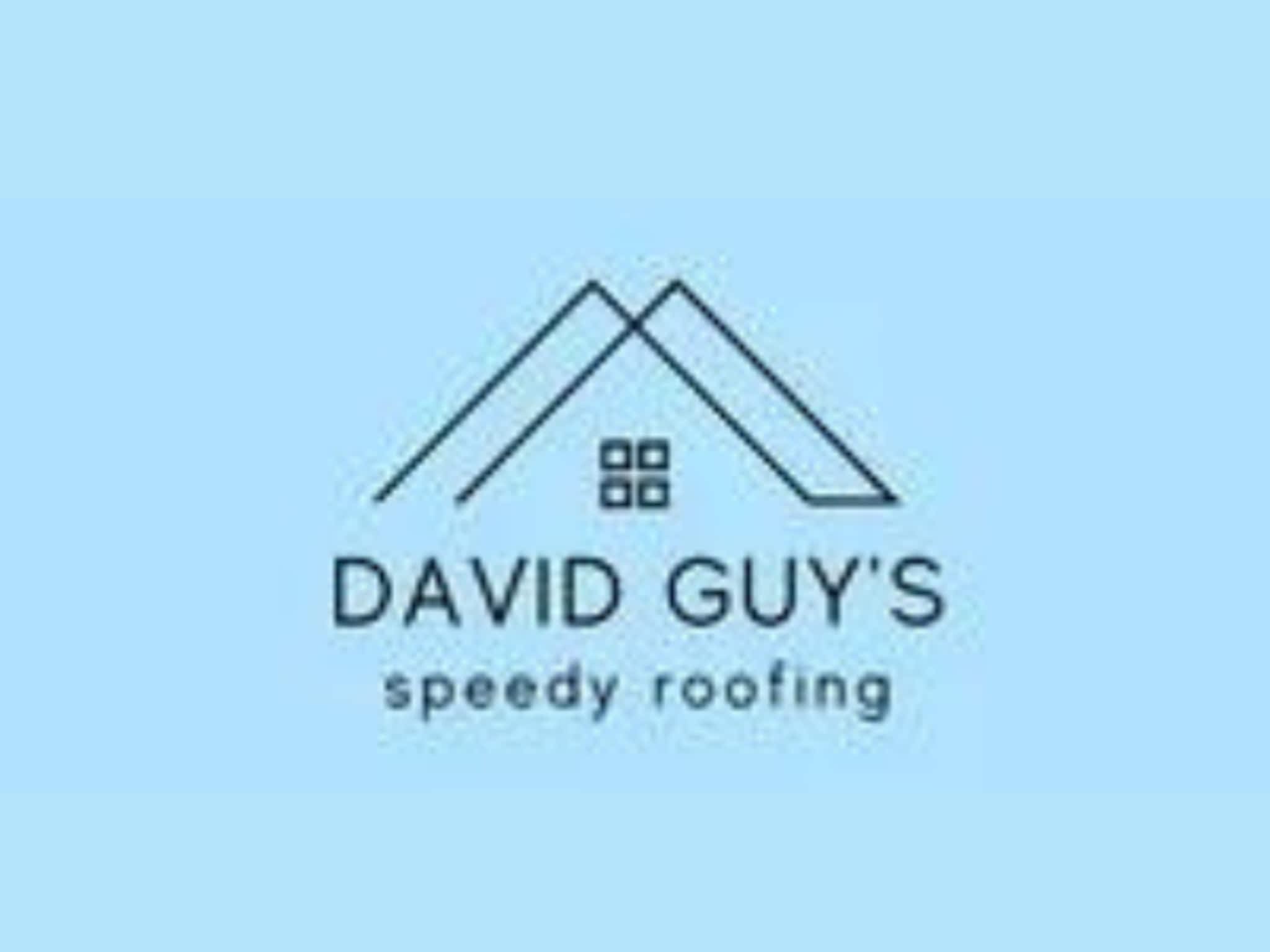 photo David Guy's Speedy Roofing