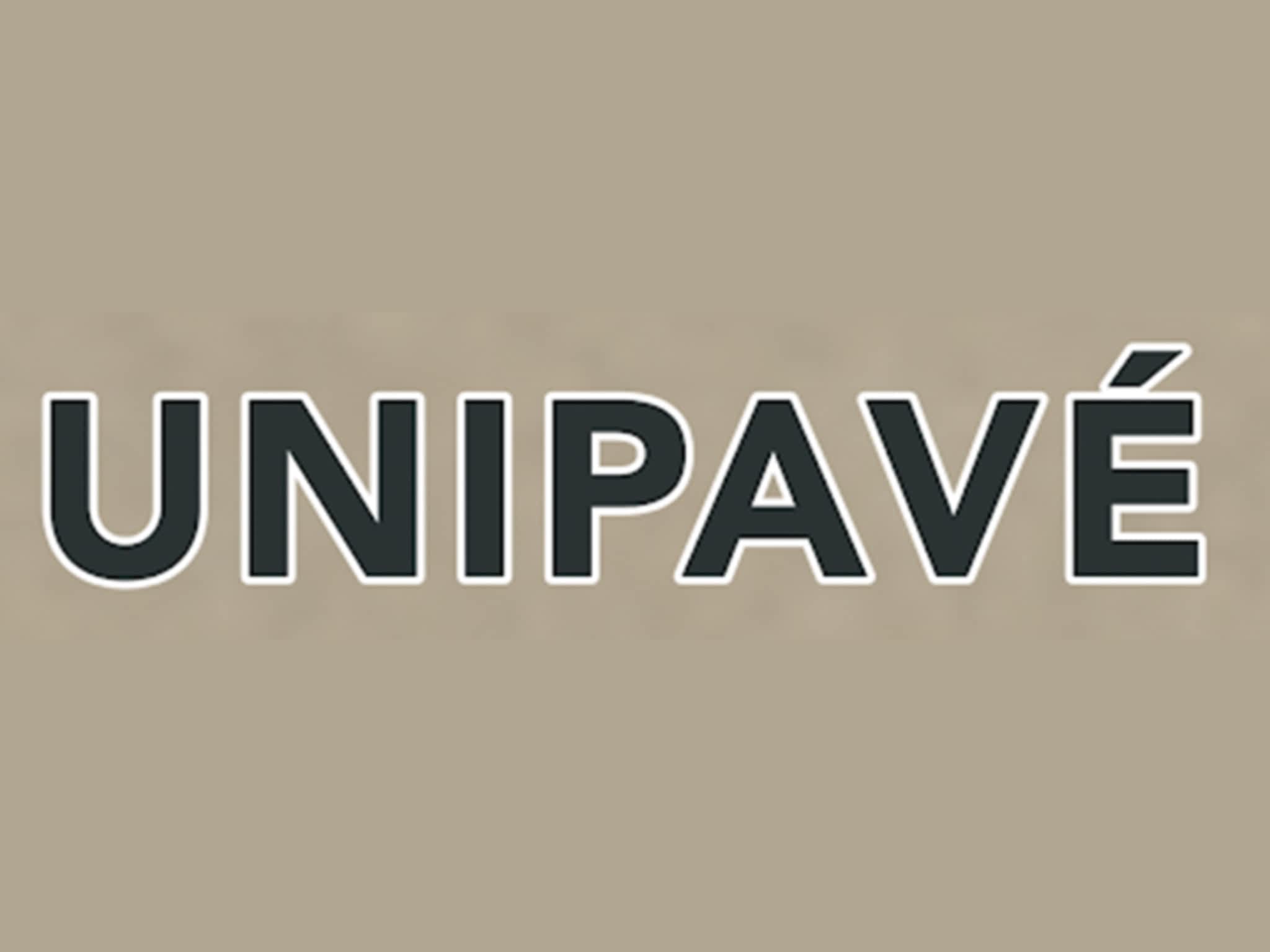 photo UNIPAVÉ