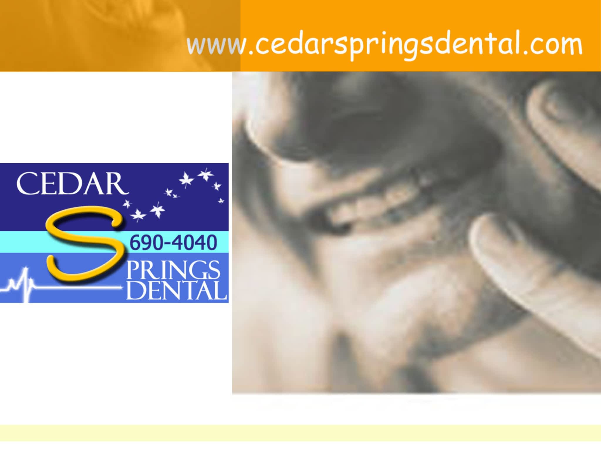 photo Cedar Springs Dental