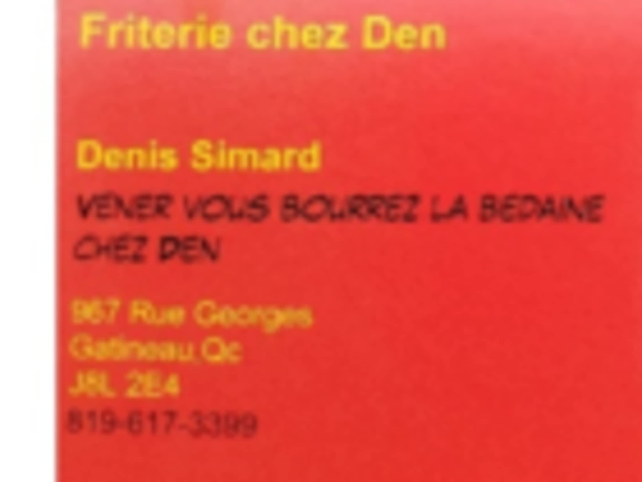 photo Friterie Chez Den