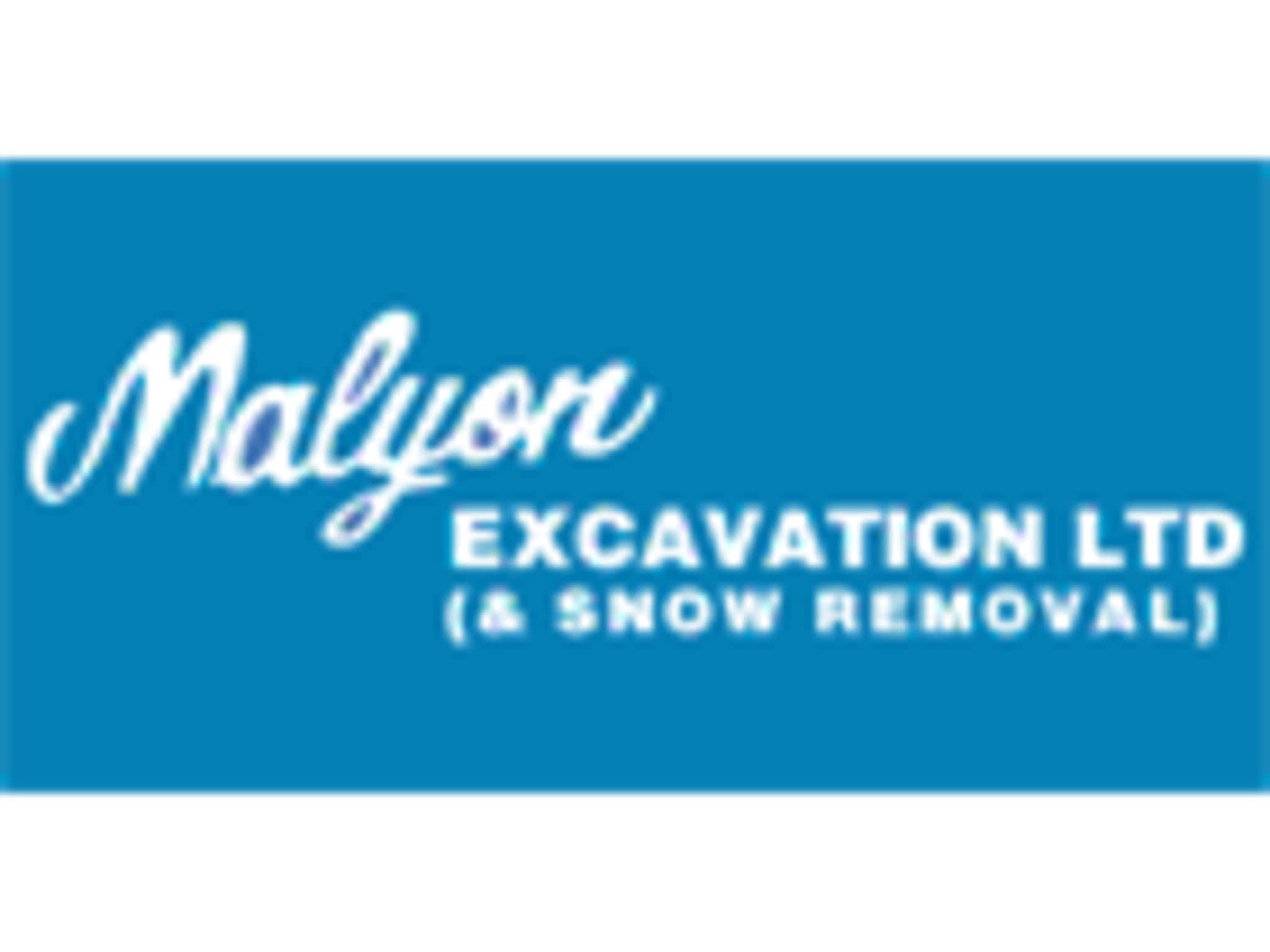 photo Malyon Excavation Ltd (& Snow Removal)