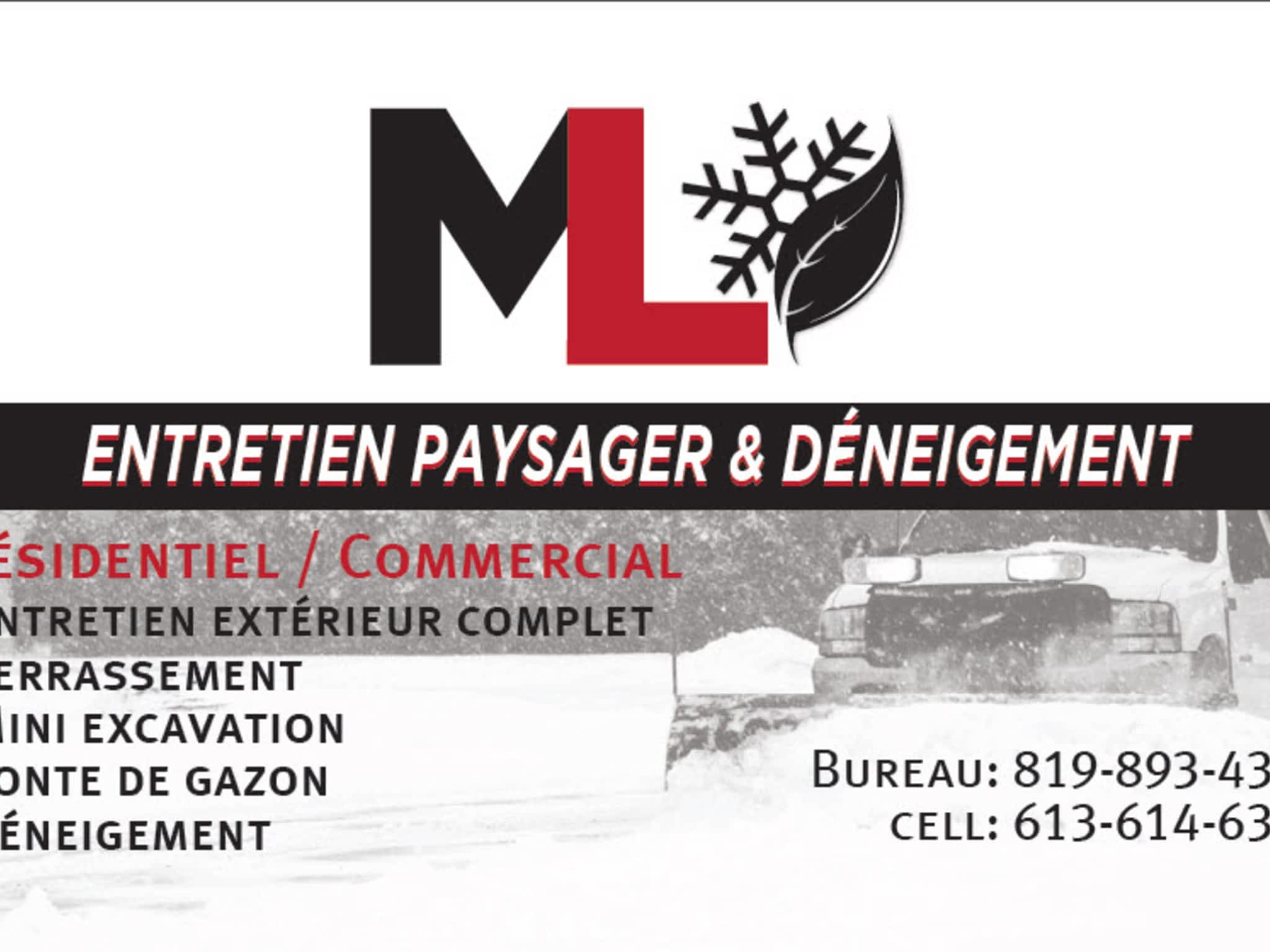 photo ML Entretien Extérieur et Déneigement