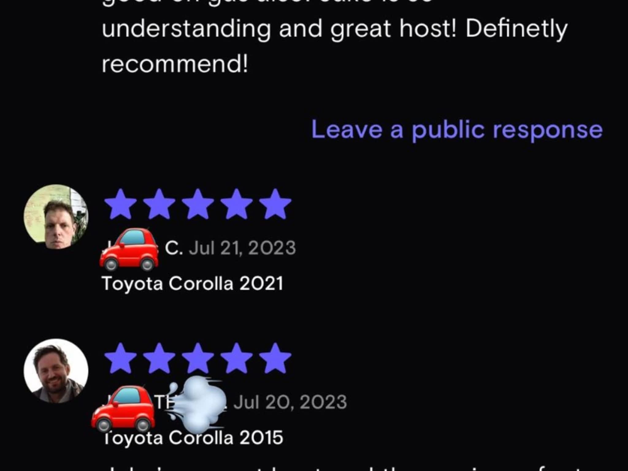 photo Dependable Rides