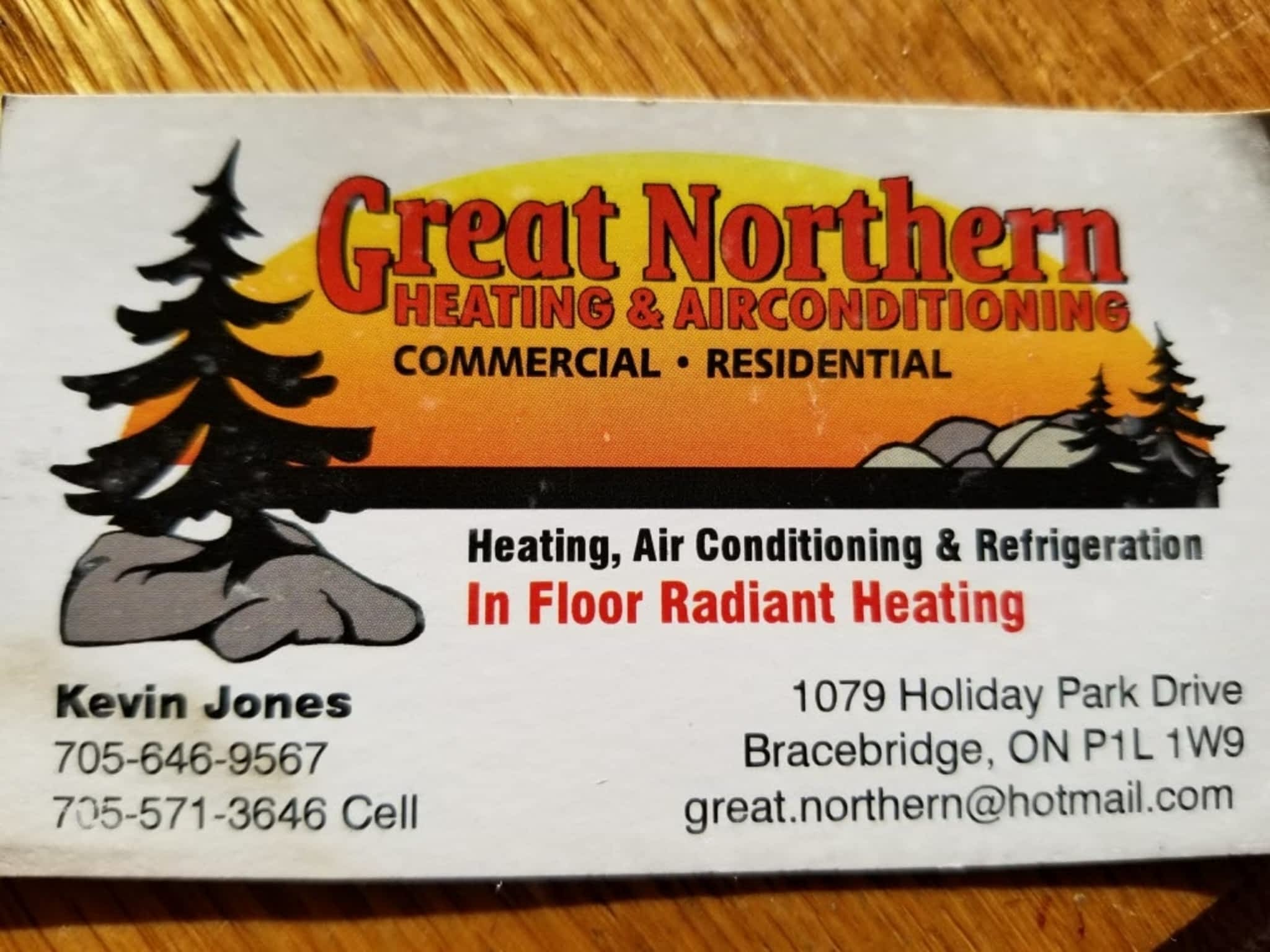 Great Northern Heating and Air Conditioning Bracebridge, ON 1079