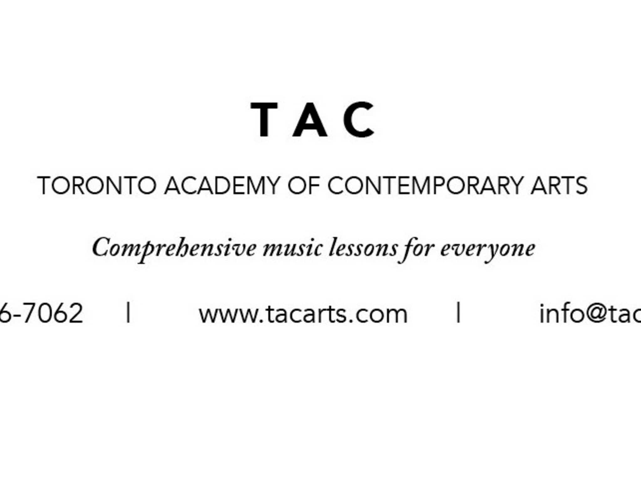 photo Toronto Academy of Contemporary Arts