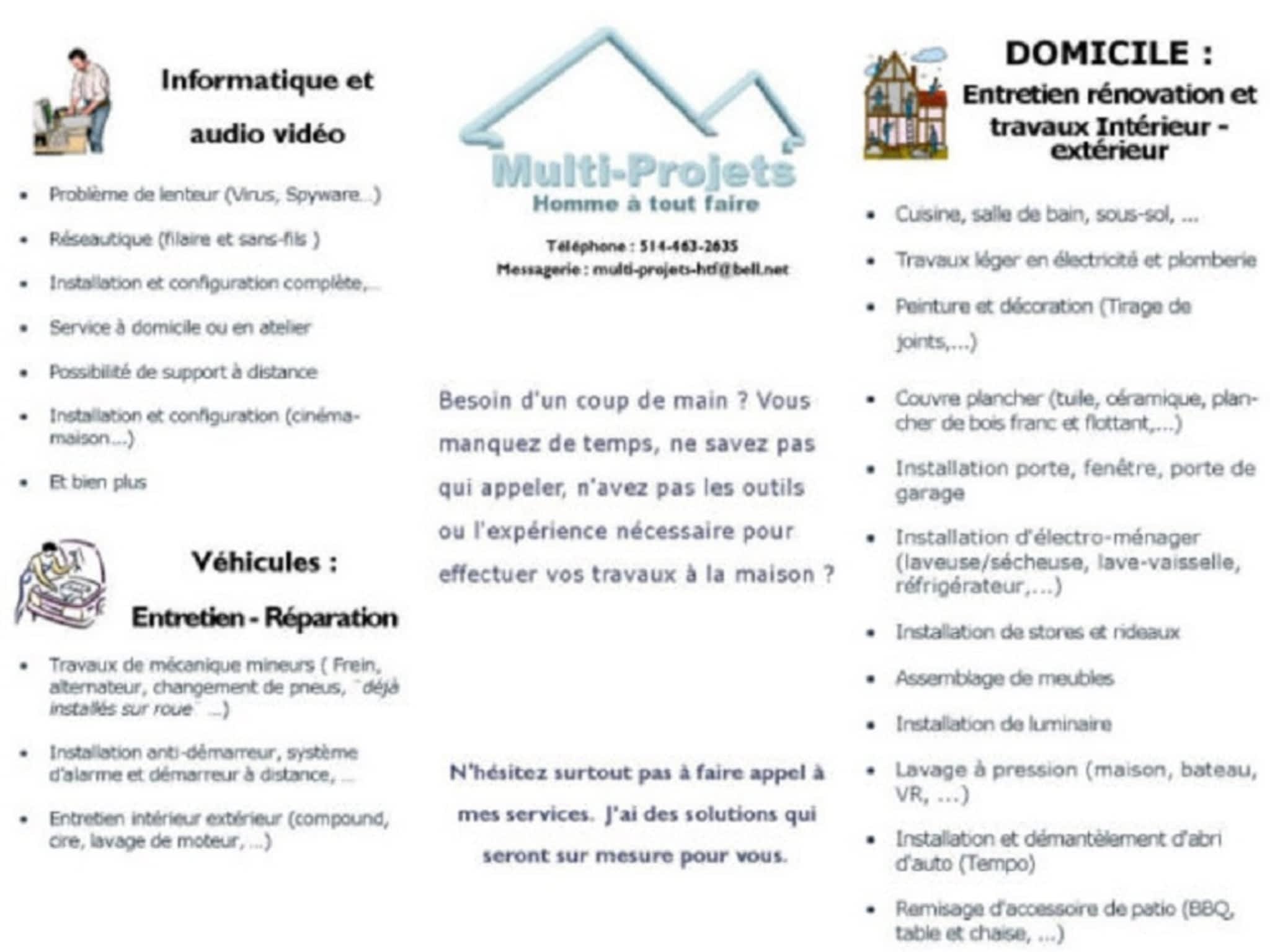 photo Multi-Projets