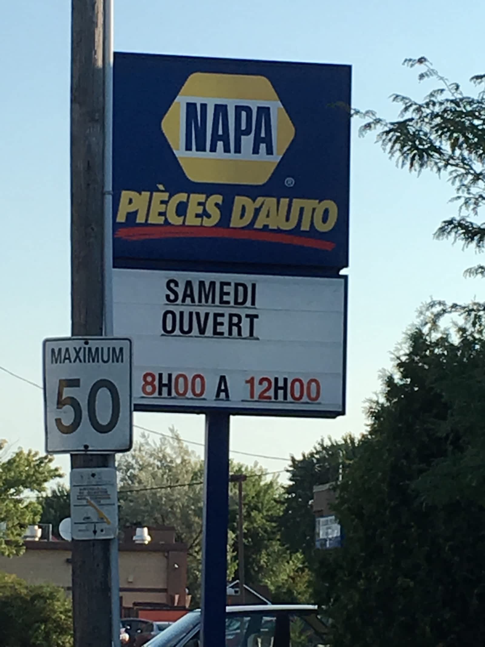 NAPA Pièces d'Autos 3095, Montée SaintHubert, SaintHubert, QC