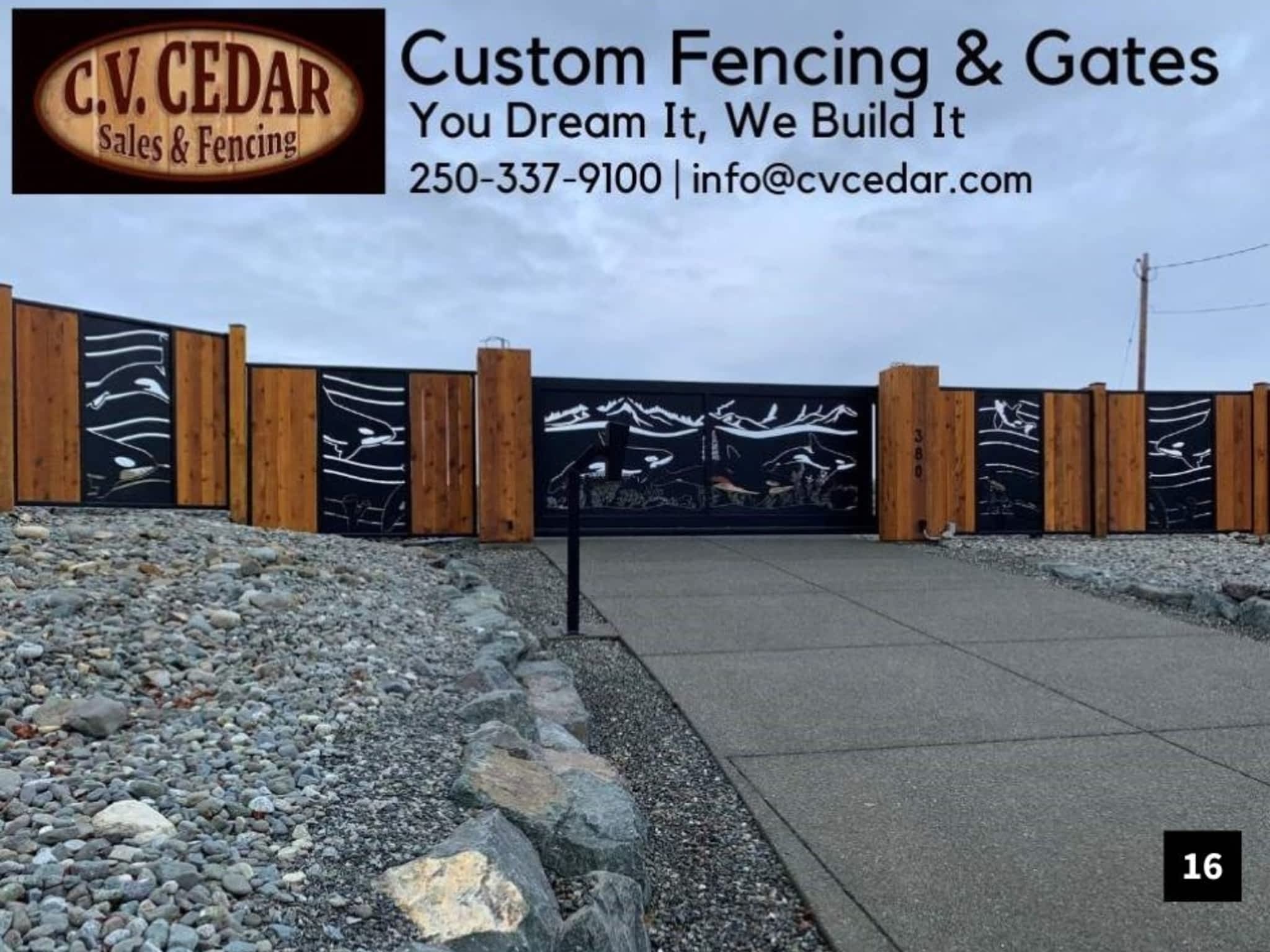 photo C.V. Cedar Sales & Fencing Ltd