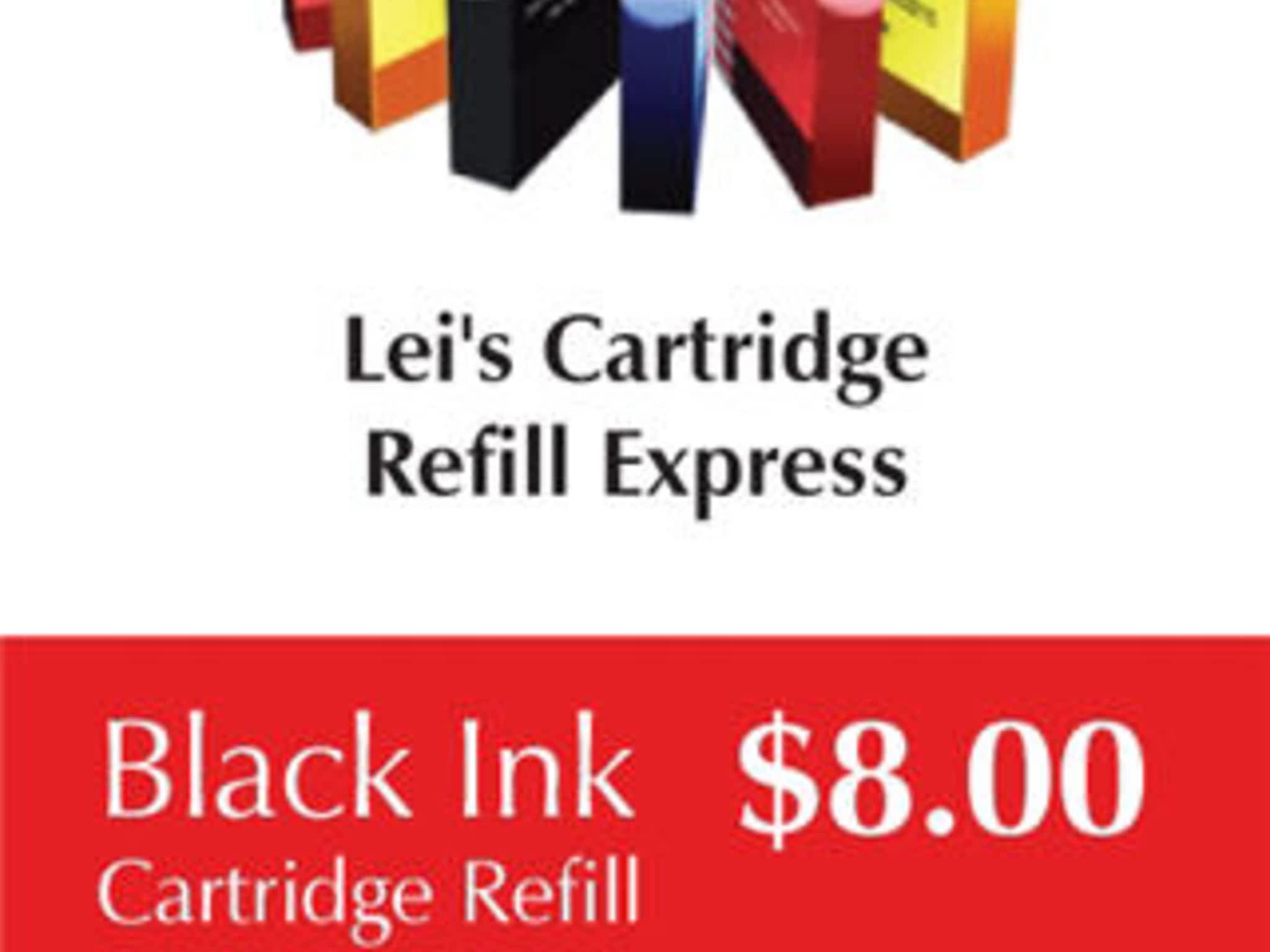 photo Lei's Cartridge Refill Express
