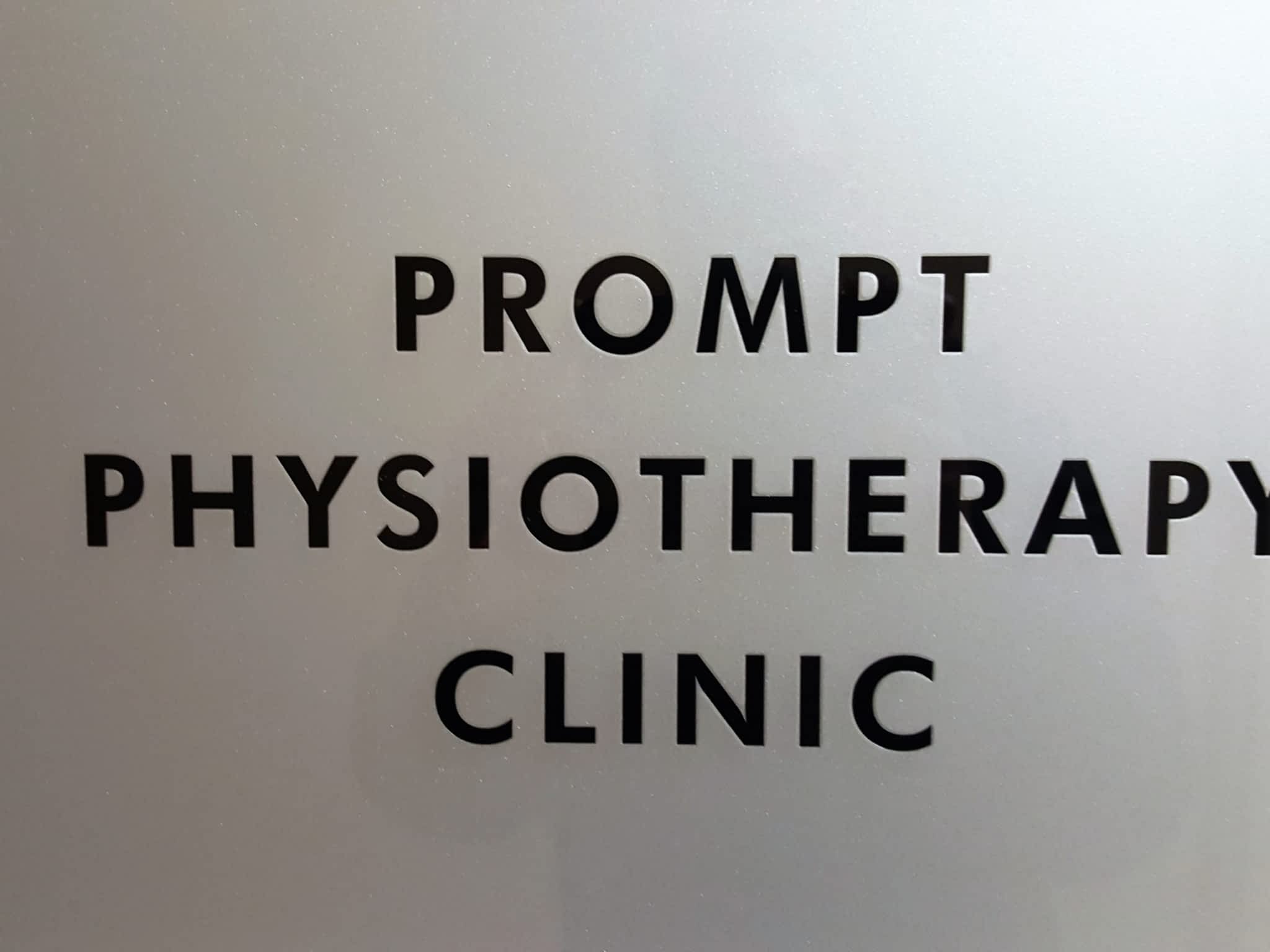 photo Prompt Physio Clinic Ltd