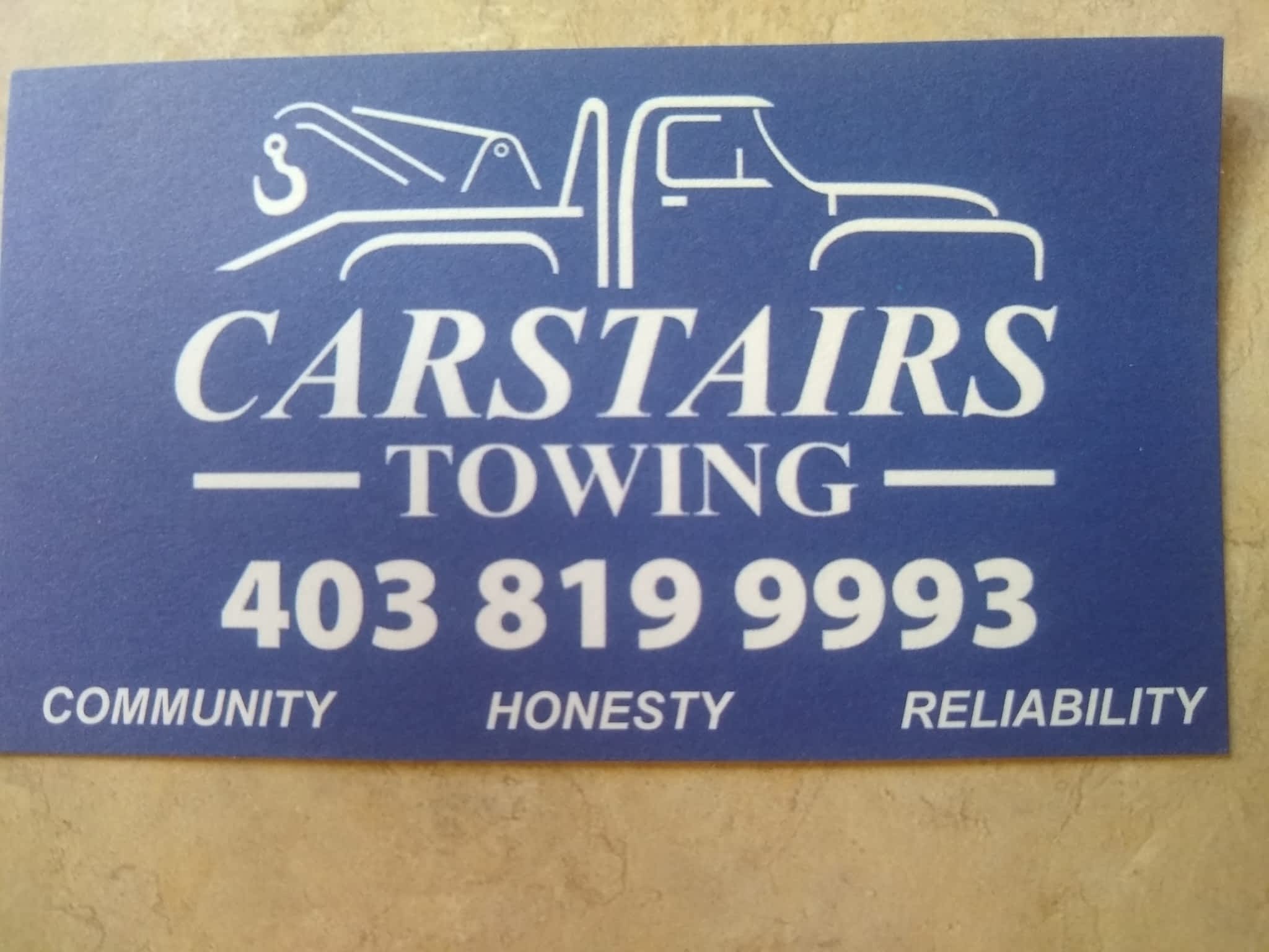 photo Carstairs Towing