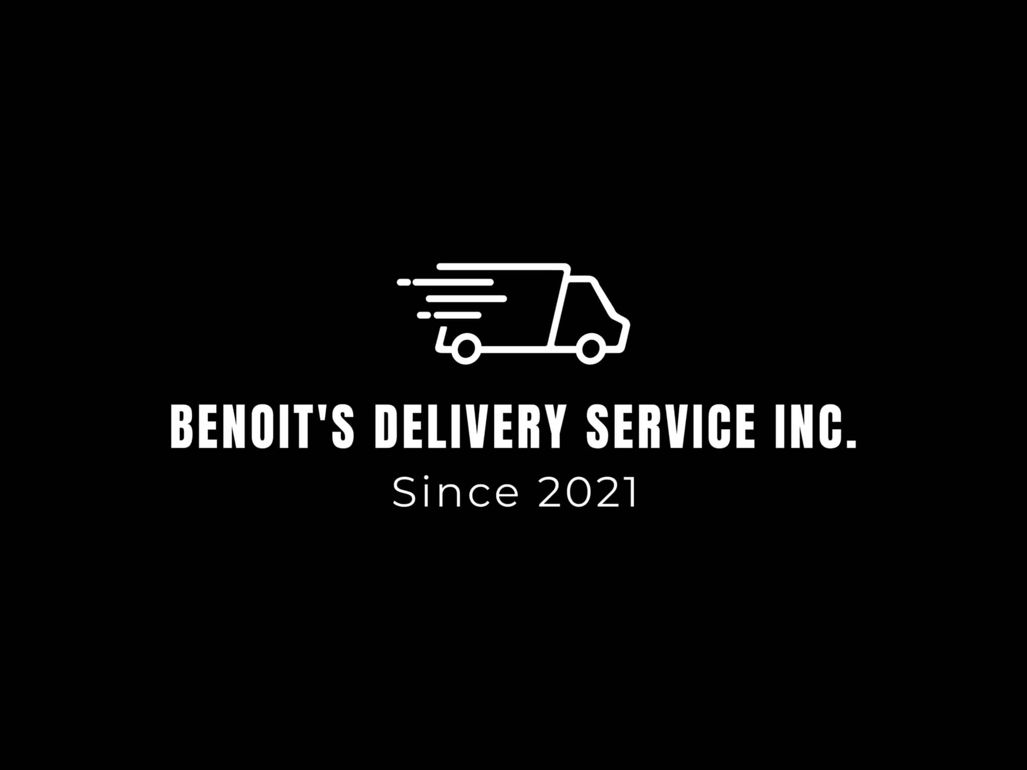 photo Benoit's Delivery Service Inc.