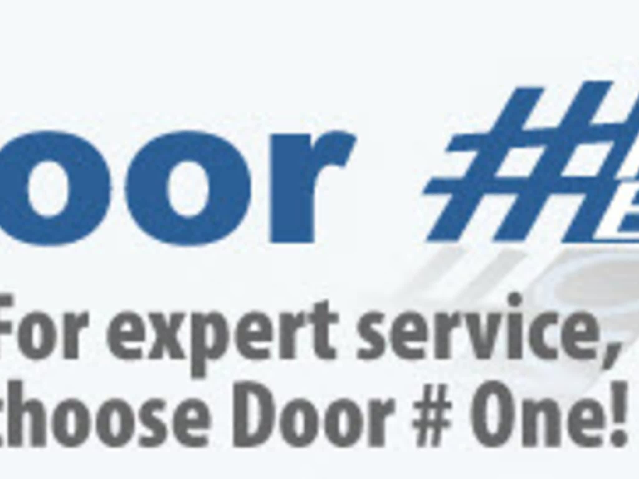 photo Door Number One Door Services