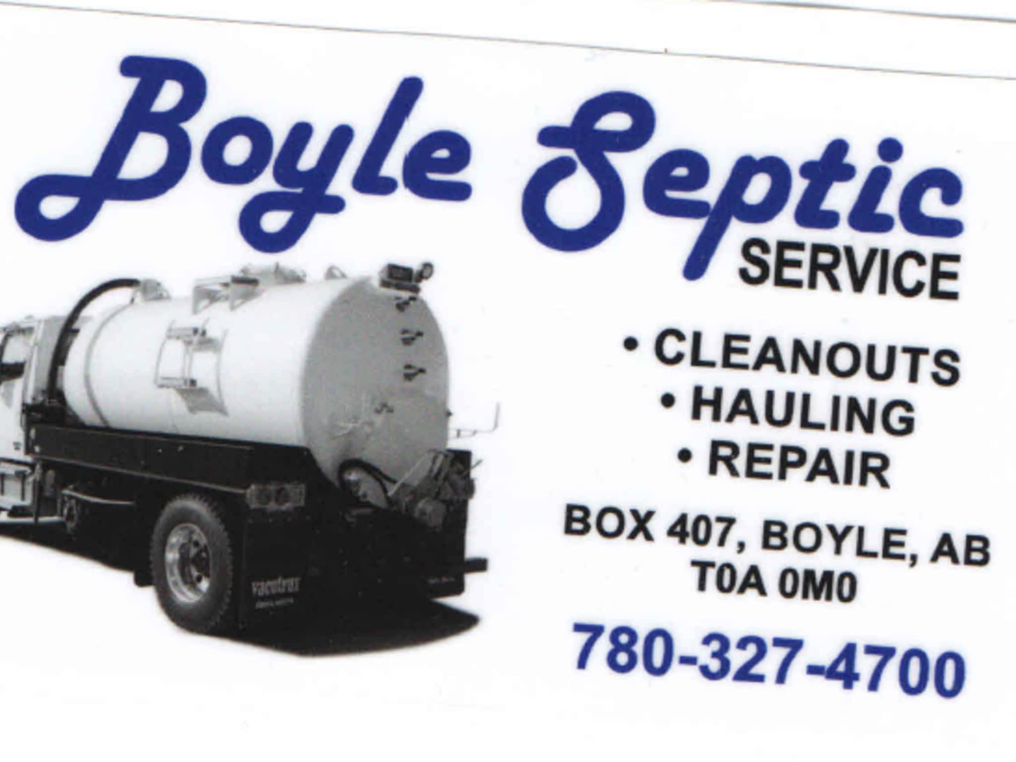 photo Boyle Septic Service