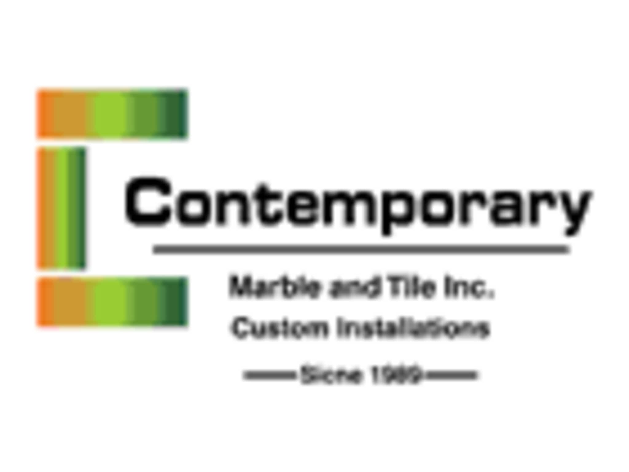 photo Contemporary Marble and Tile Inc