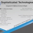 Sophisticated Technologies - Réparation d'ordinateurs et entretien informatique