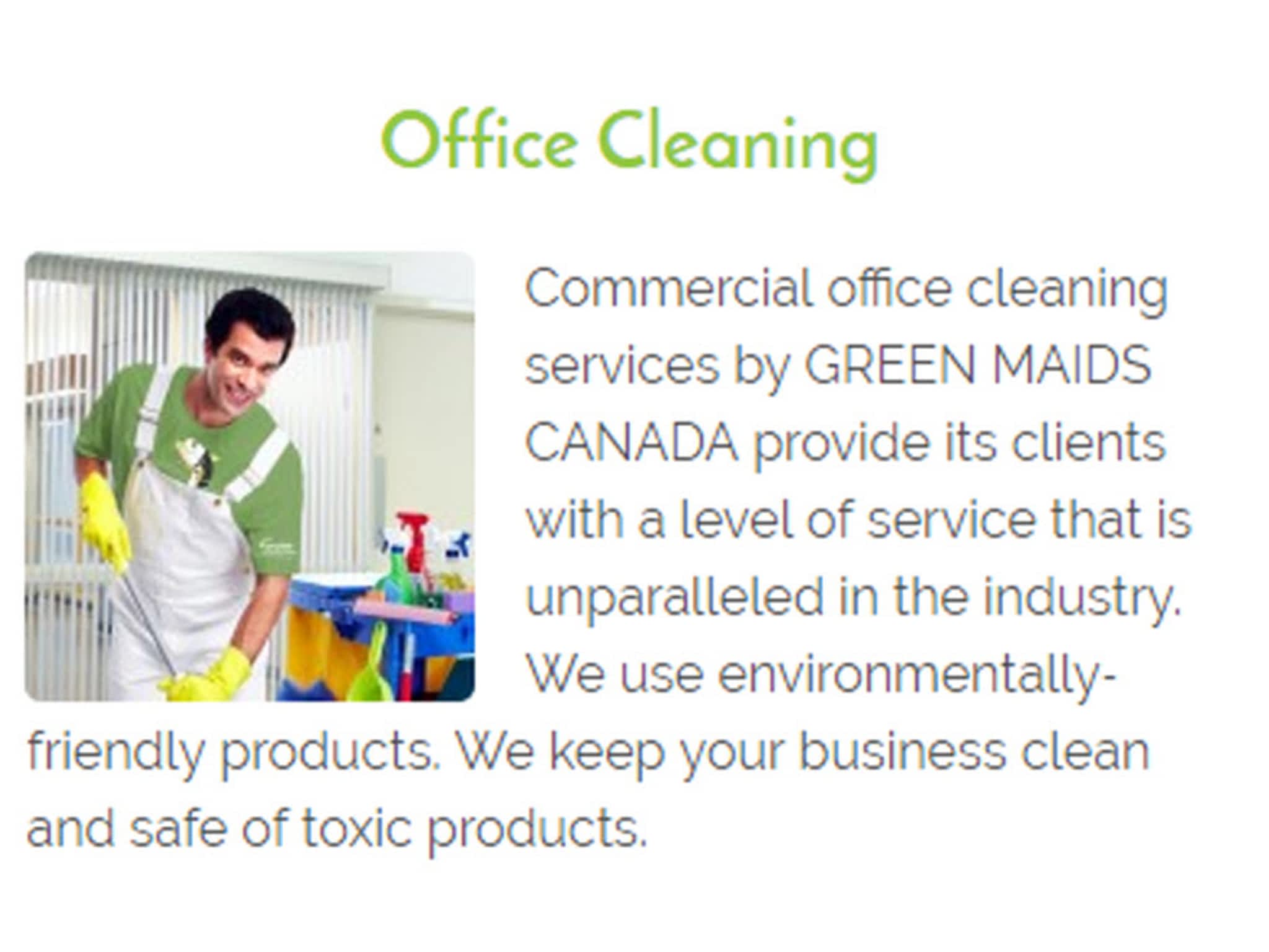 photo Green Maids Canada