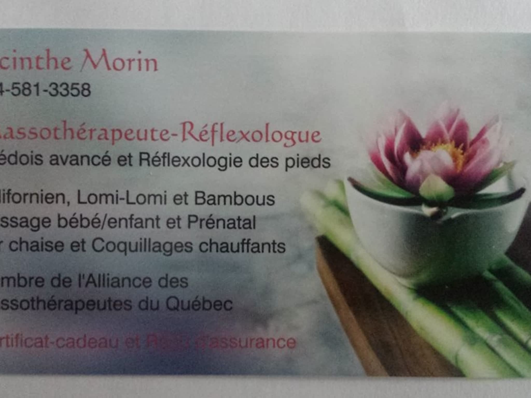 photo Massothérapie Jacinthe Morin