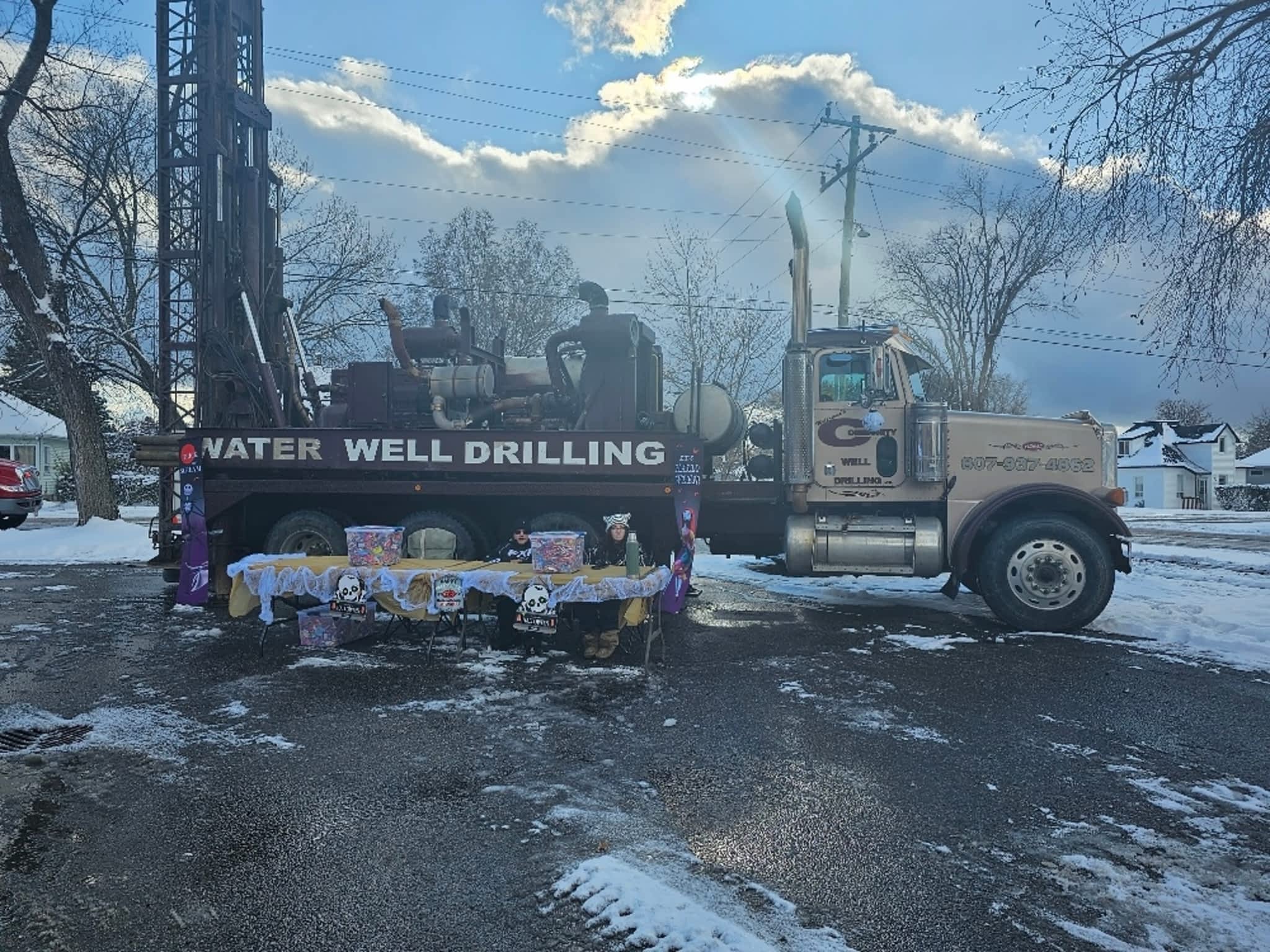 photo Wolframes Community Well Drilling