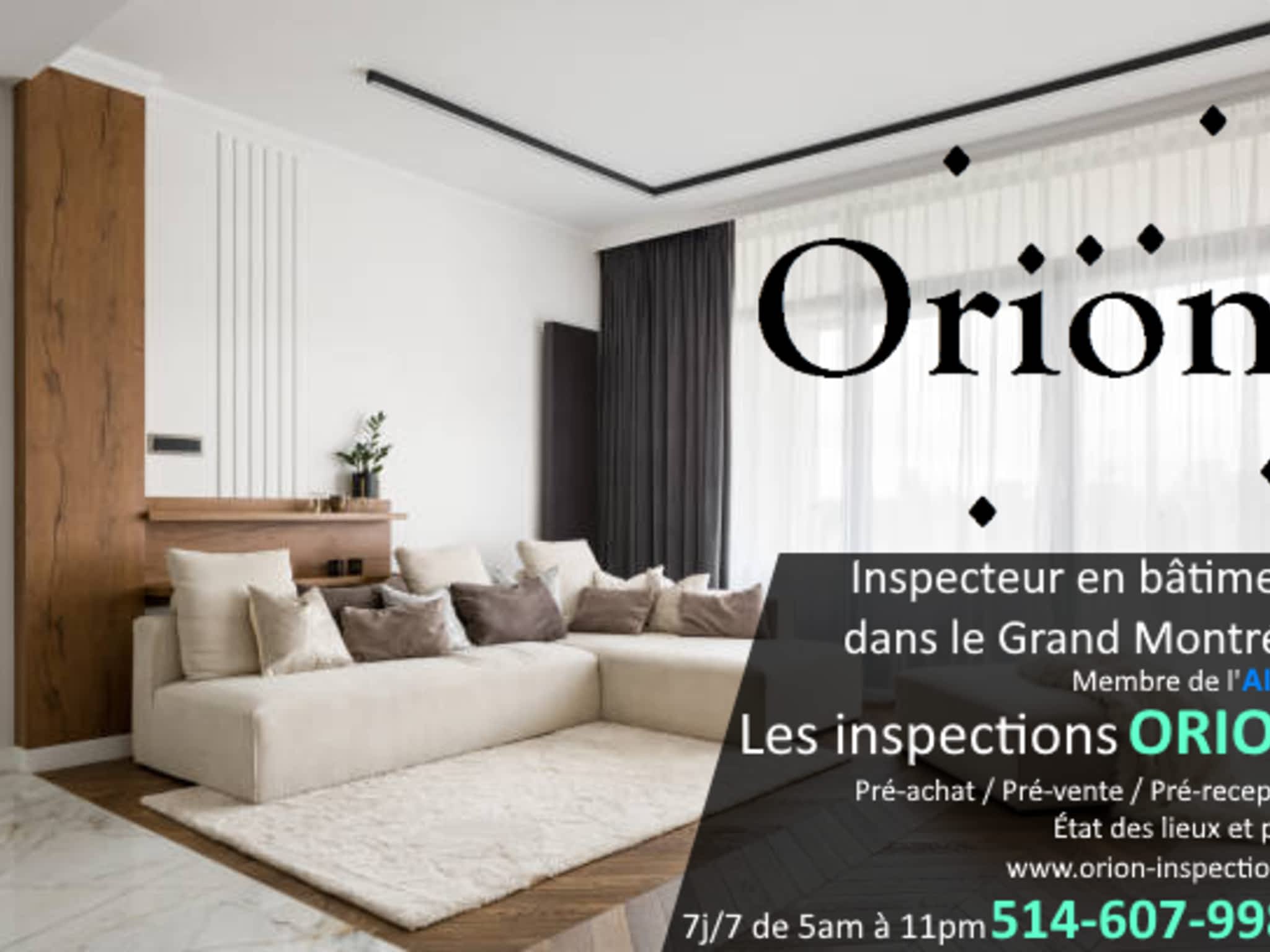 photo Les inspections ORION