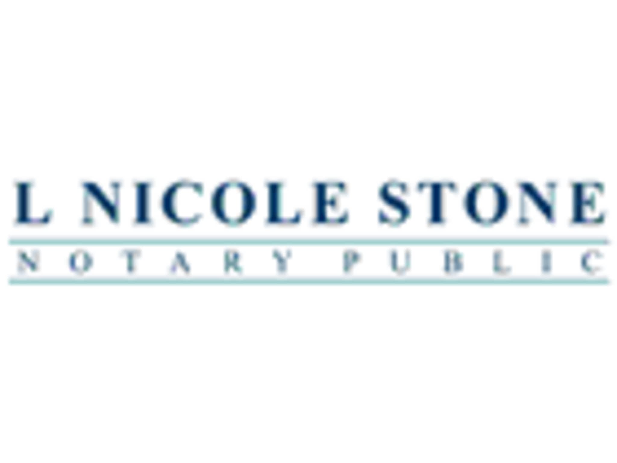 Nicole Stone Notary Public Victoria, BC 1091633 Hillside Ave