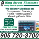 King Street Pharmacy - Fournitures et matériel de soins à domicile