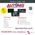 Automo Garage Limited - Réparation et entretien d'auto